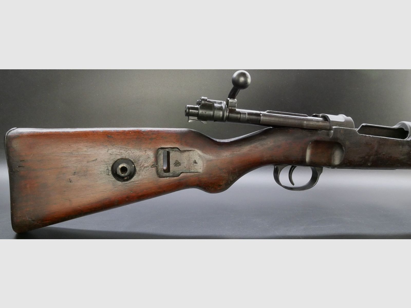 Mauser K98k Umbau auf Einzellader Original Bestempelung, ohne Bajonett und Riemen