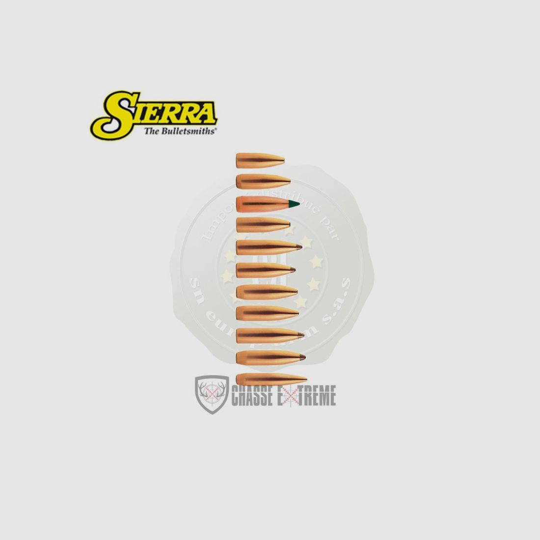 100 Geschosse SIERRA Kal 6 Mm 107gr HPBT