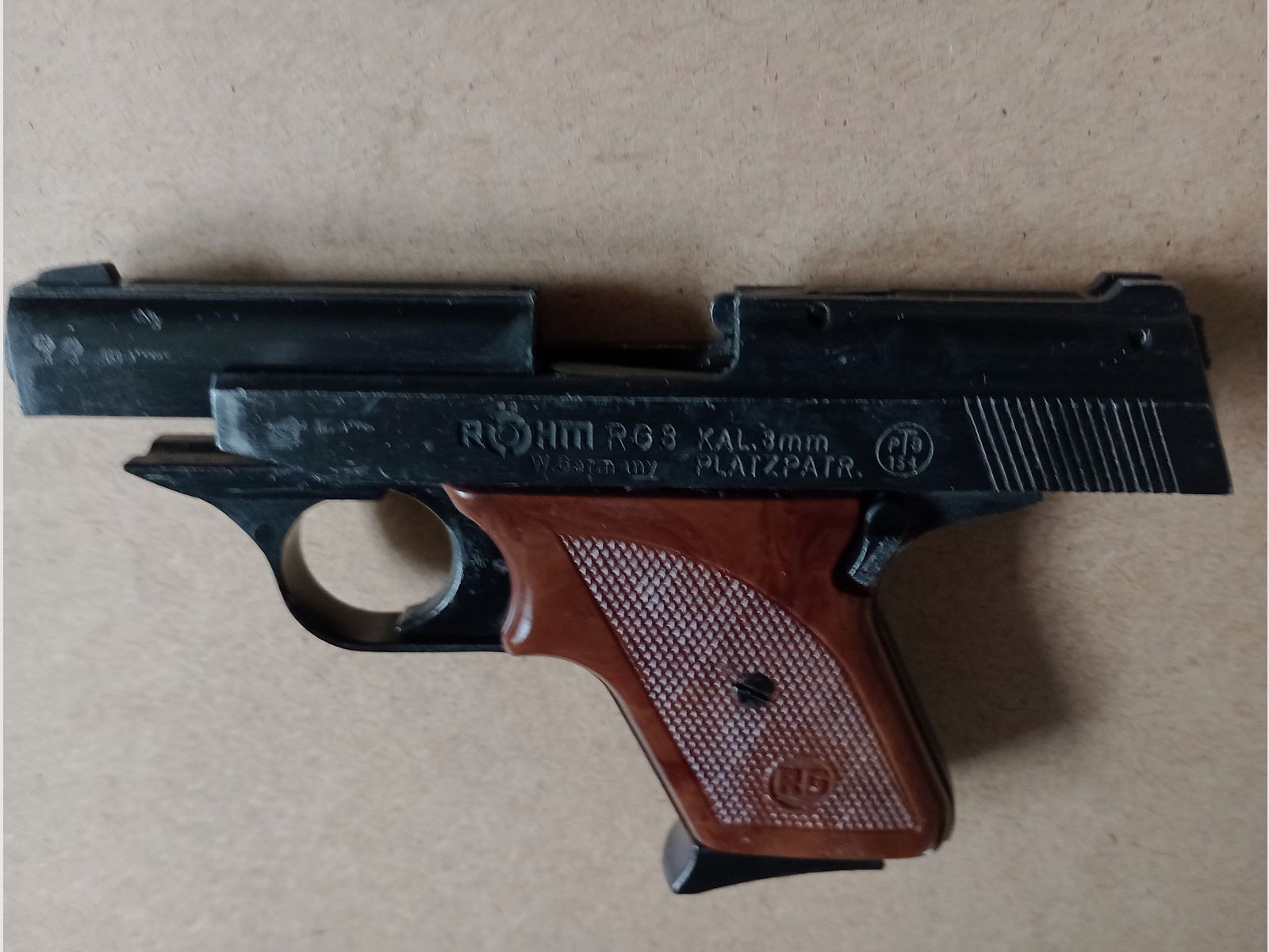 Röhm RG 8, 8 mm blank cartridges, immagine 4 di 5