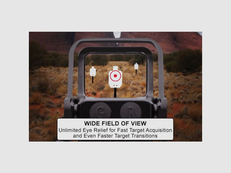 UTG (Leapers) Reflex Sight 3.9" Rot/Grün