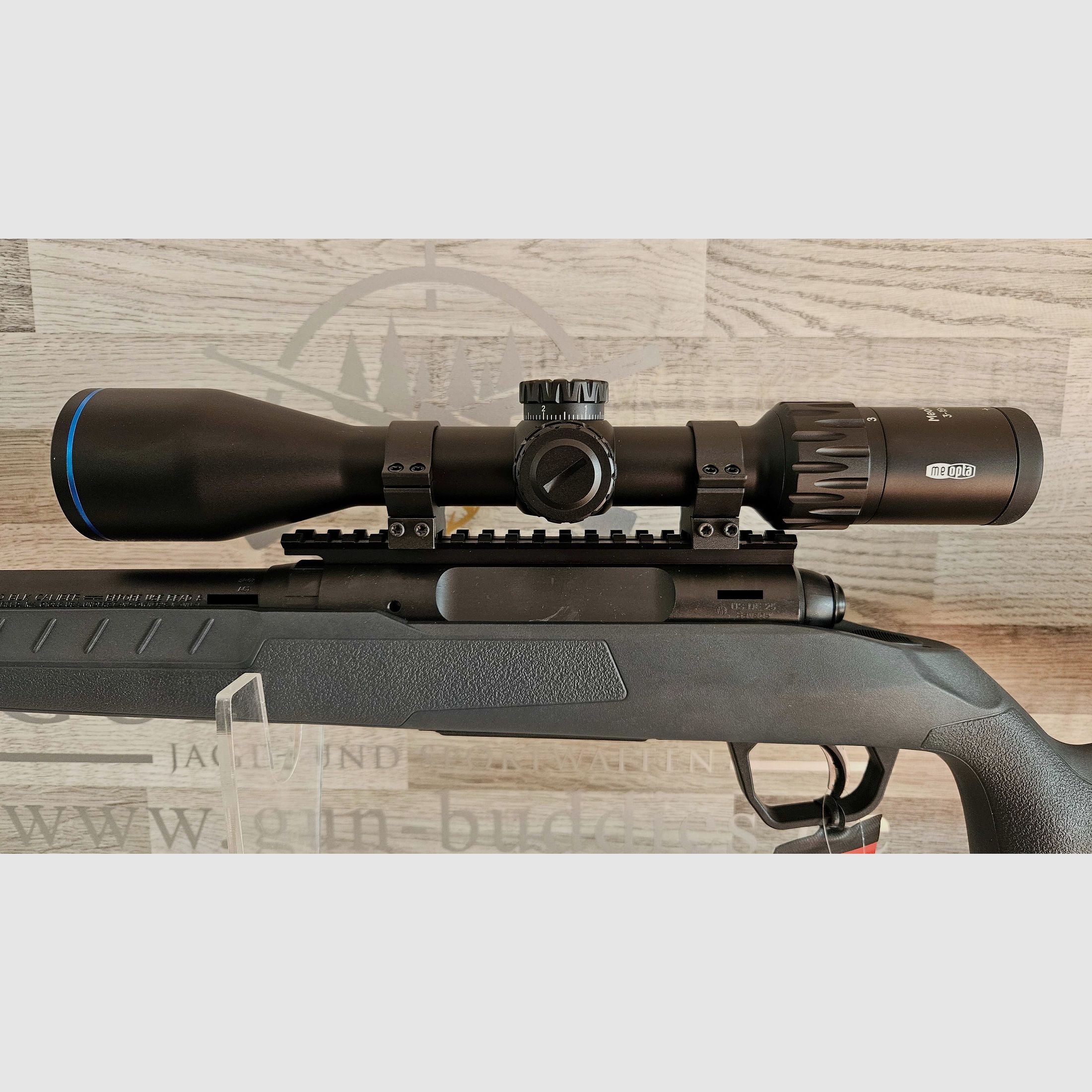 Neuware vom Fachhandel - Repetierbüchse Savage AXIS 2 Gray .300AAC Blackout Komplettset Sonderpreis