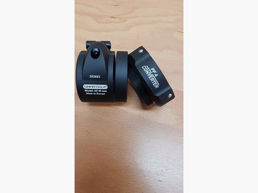 SMARTCLIP PF4 Converter / Connector tussenkoppel voor Pulsar Forward F(N)135 / F(N)155 / F(N)455 / F(N)455S (4 pins) naar M52x0.75 schroefdraad