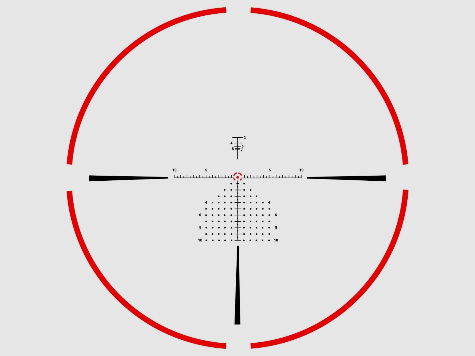 Redwin - Luneta celownicza WHITEEAGLE 1-10×28 FFP MIL - RW27-MIL, zdjęcie 4 z 4