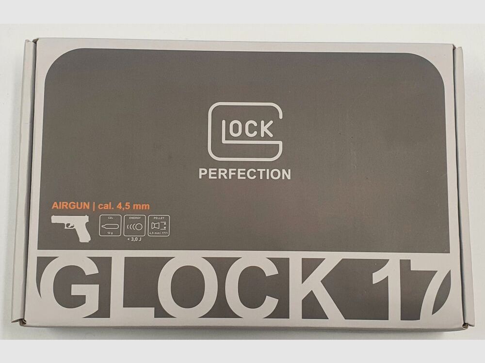 Pistola CO2 Glock 17 Gen 5 en calibre 4,5mm diabolo, usada