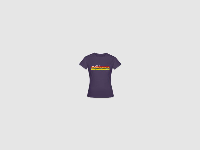 say NO to Hoplophobia - Frauen T-Shirt Grau meliert