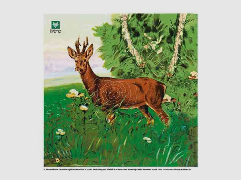 DJV Luftgewehr-Jagdscheibe Rehbock