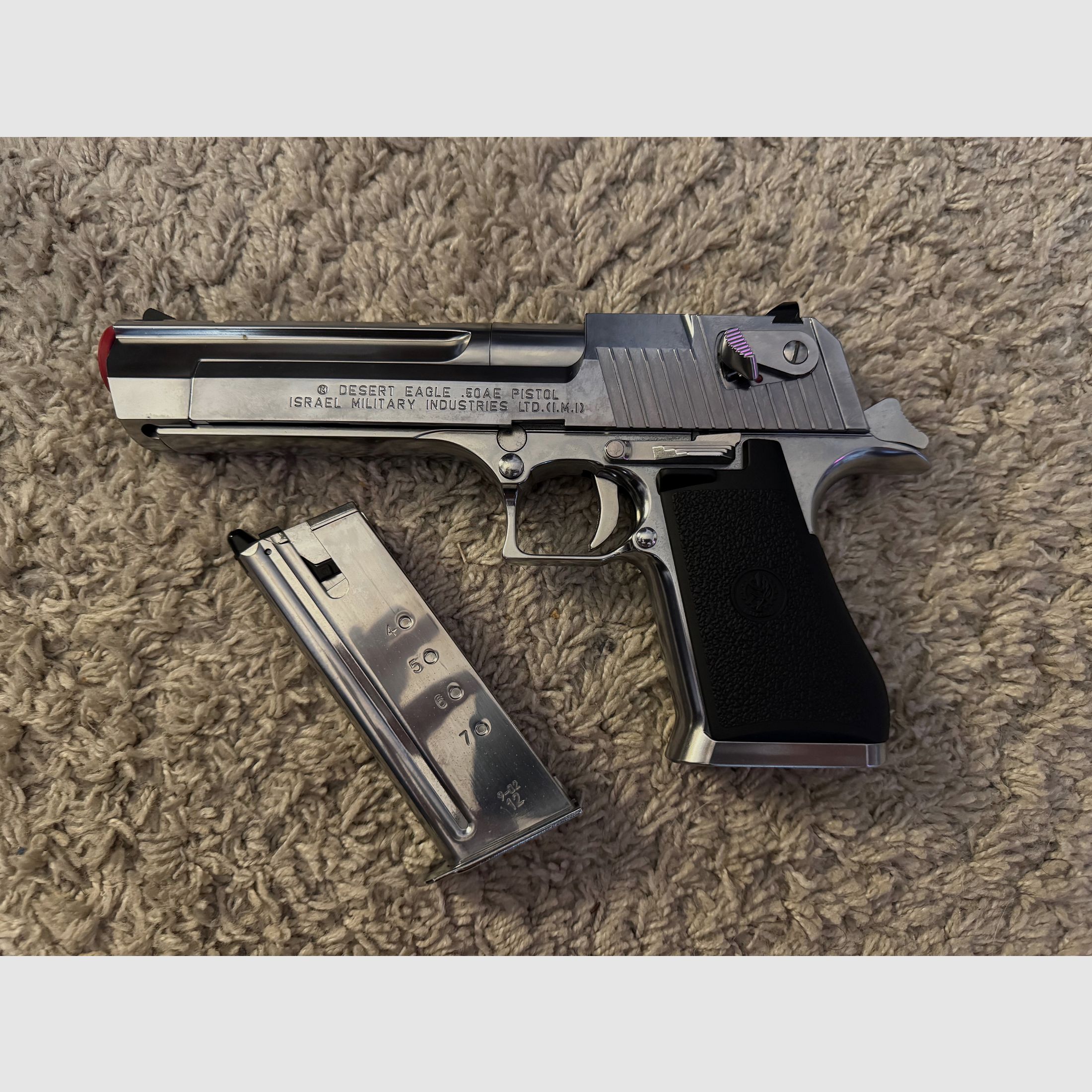 Tokyo Marui Desert Eagle Hard Kick Cromo Inossidabile