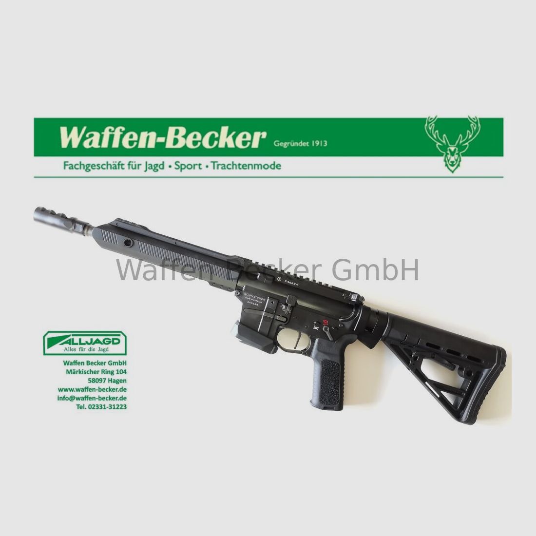 Schmeisser (Waffen Schumacher) Schmeisser AR15-9 S4F Sport Dynamik PCC 10,5" 9mm Luger