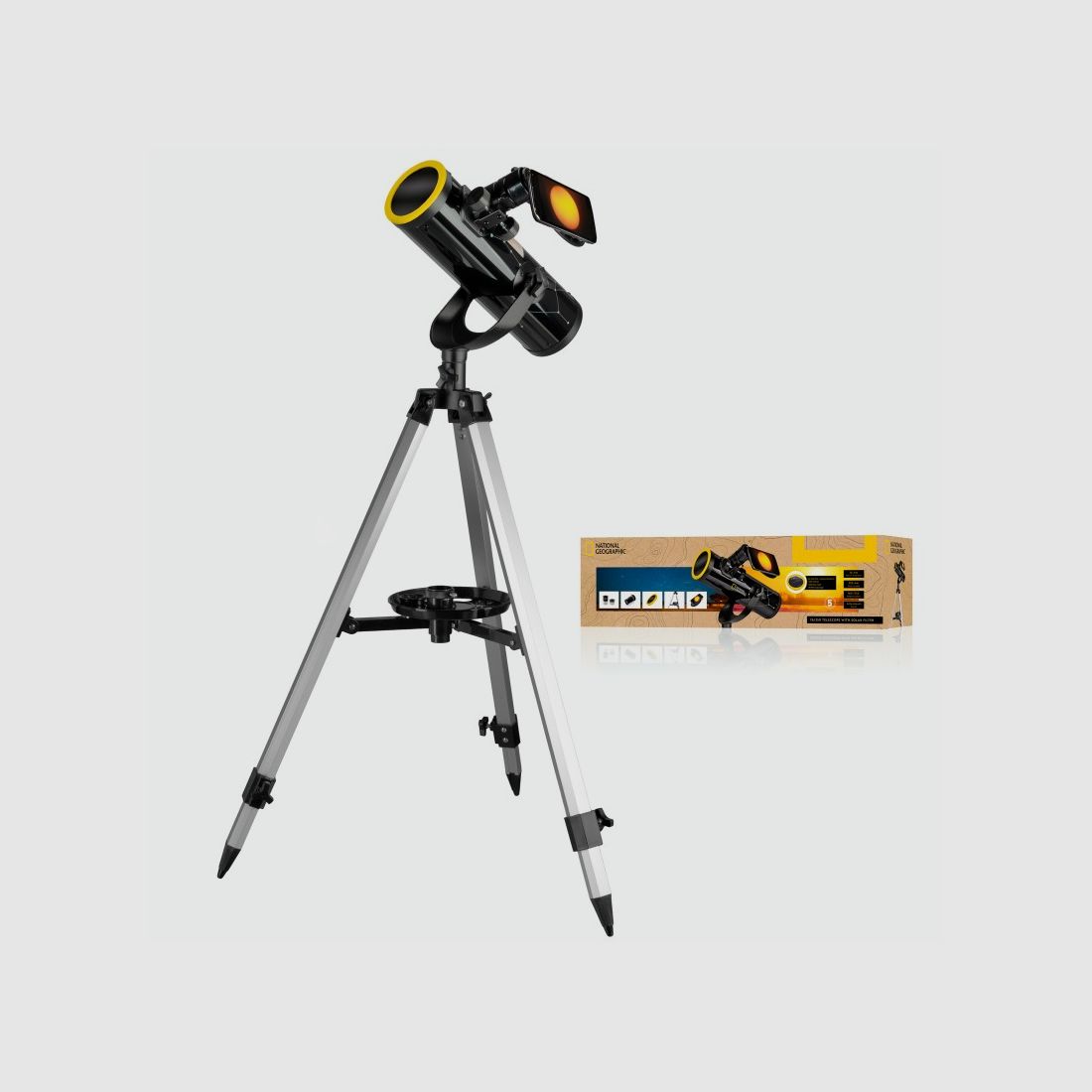 Telescopio NATIONAL GEOGRAPHIC con filtro solar, imagen 1 de 9