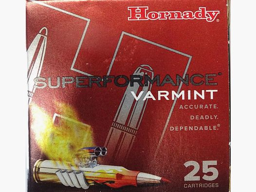 Hornady .17Hornet V-MAX 20grs - 25 Schuss