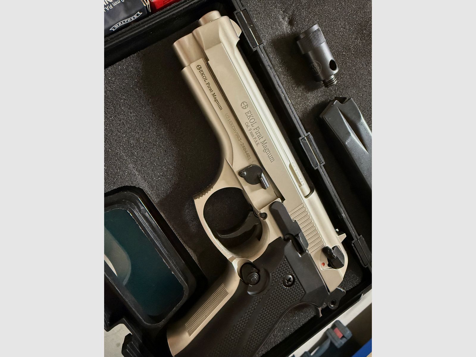 Firat Ekol 9mm PAK + 200 Schoten (Beretta-namaak)