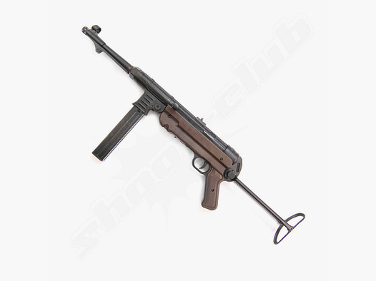 Legends MP40 German CO2 Gewehr Kal. 4,5mm BBs mit Klappschaft