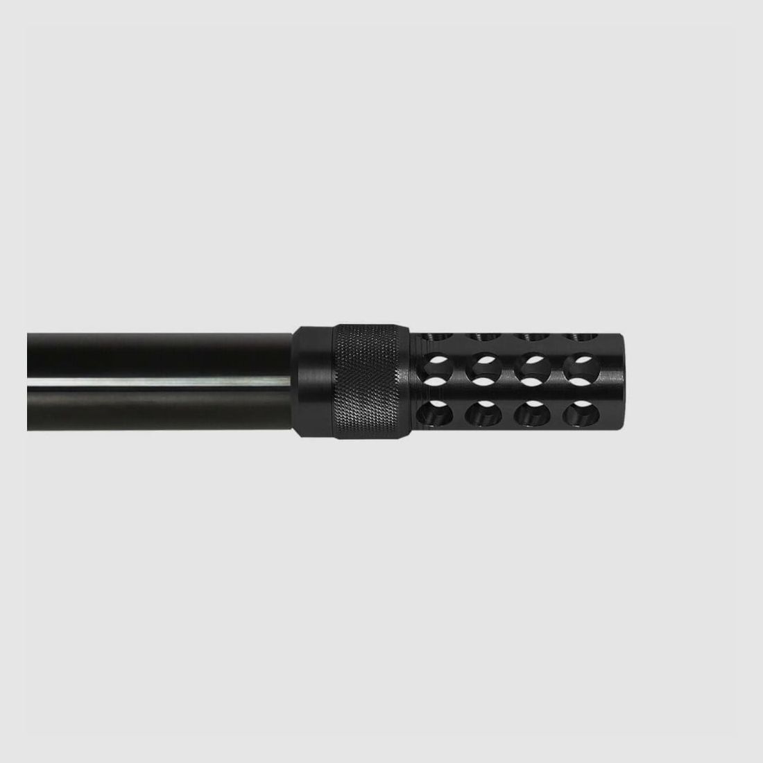 Capuchon de protection fileté court M18x1 strié pour frein de bouche en acier inoxydable avec filetage de bouche, image 4 sur 7