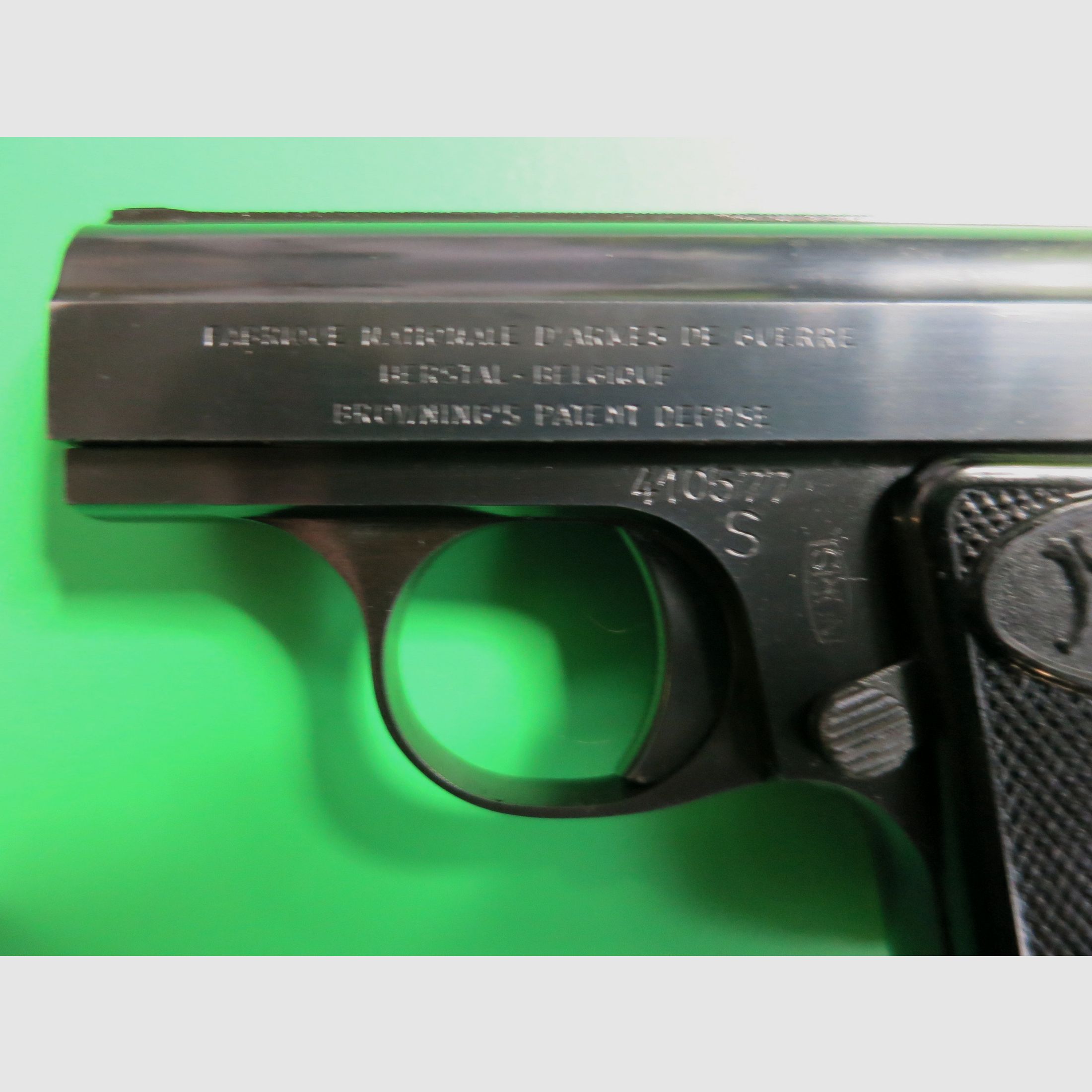 FN Herstal Browning Taschenpistole FN Baby Browning (Vest Pocket), Kal. 6,35 mm, FN 1906, VP .25     #74