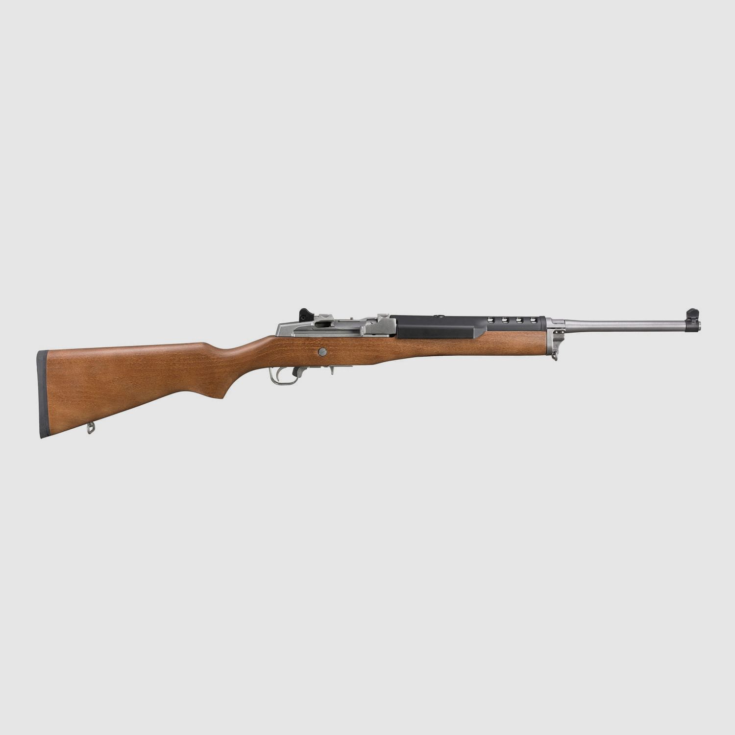 Ruger Mini 14 Ranch Rifle Selbstladebüchse Stainless Holzschaft Kal. .223 Rem., Bild 1 von 5