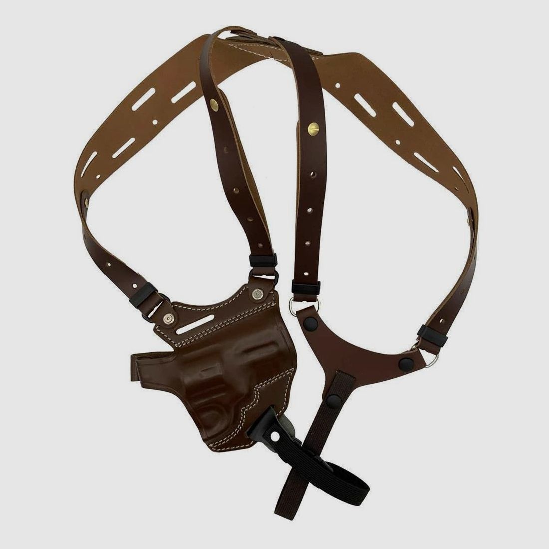 Gürtelholster / Schulterholster MULTI VARIO Glock 20/21/29/30, Zoraki 917-Schwarz-Linkshänder