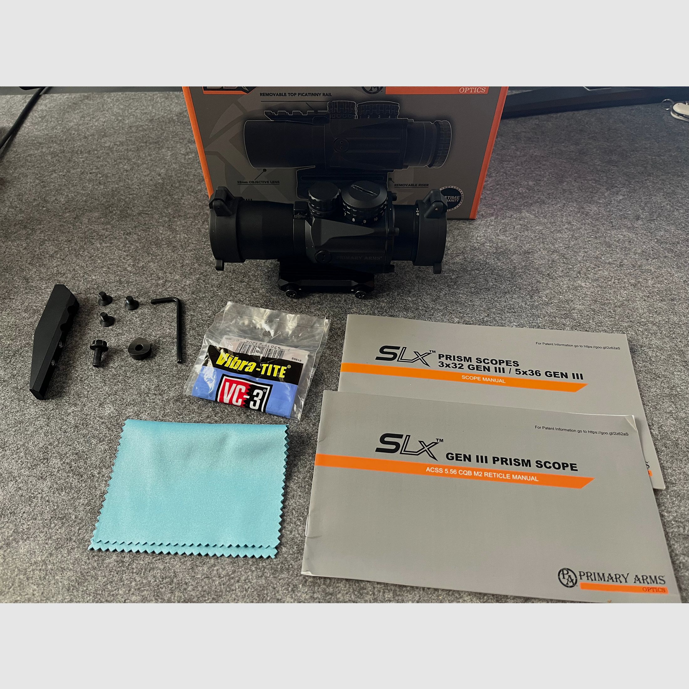 Primary Arms SLX 3x Prisma Gen 3 ACSS