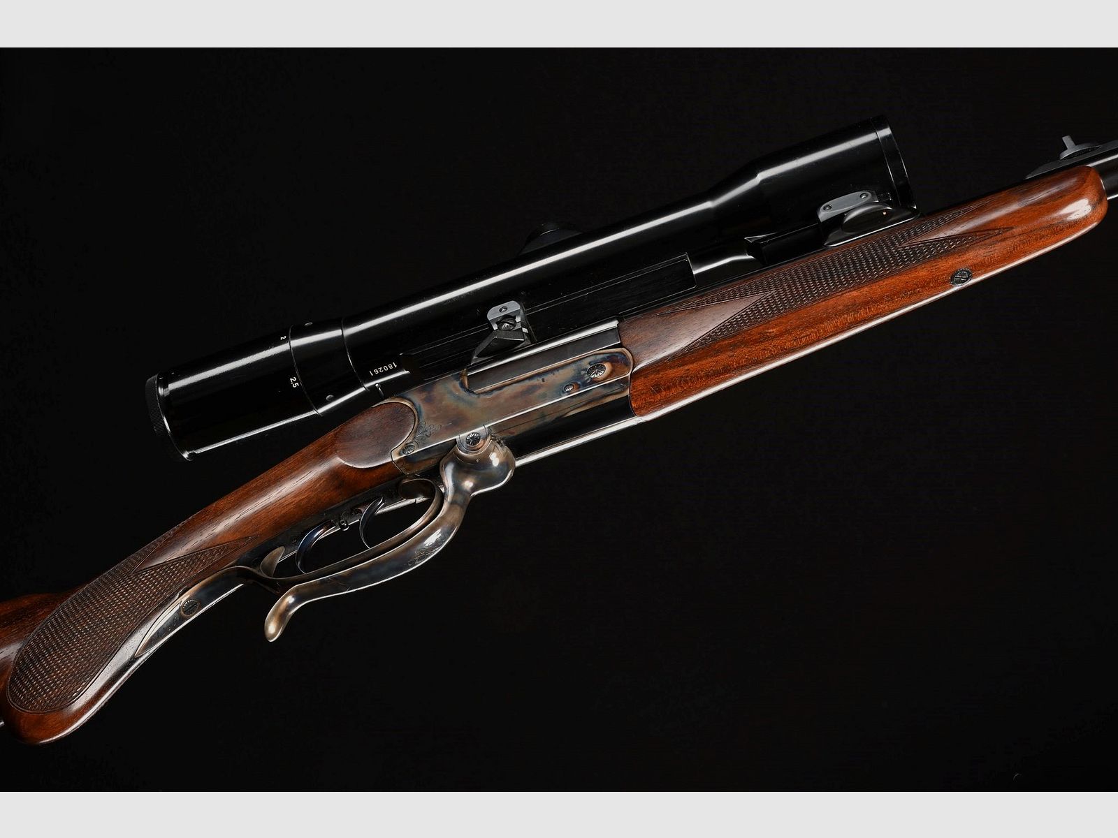Sauer hunting rifle in caliber 8x48R.