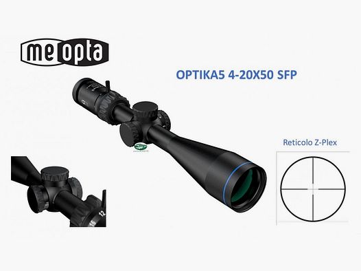 MEOPTA MEOPRO OPTIKA 5 4-20x50 SFP Ret.Z-Plex