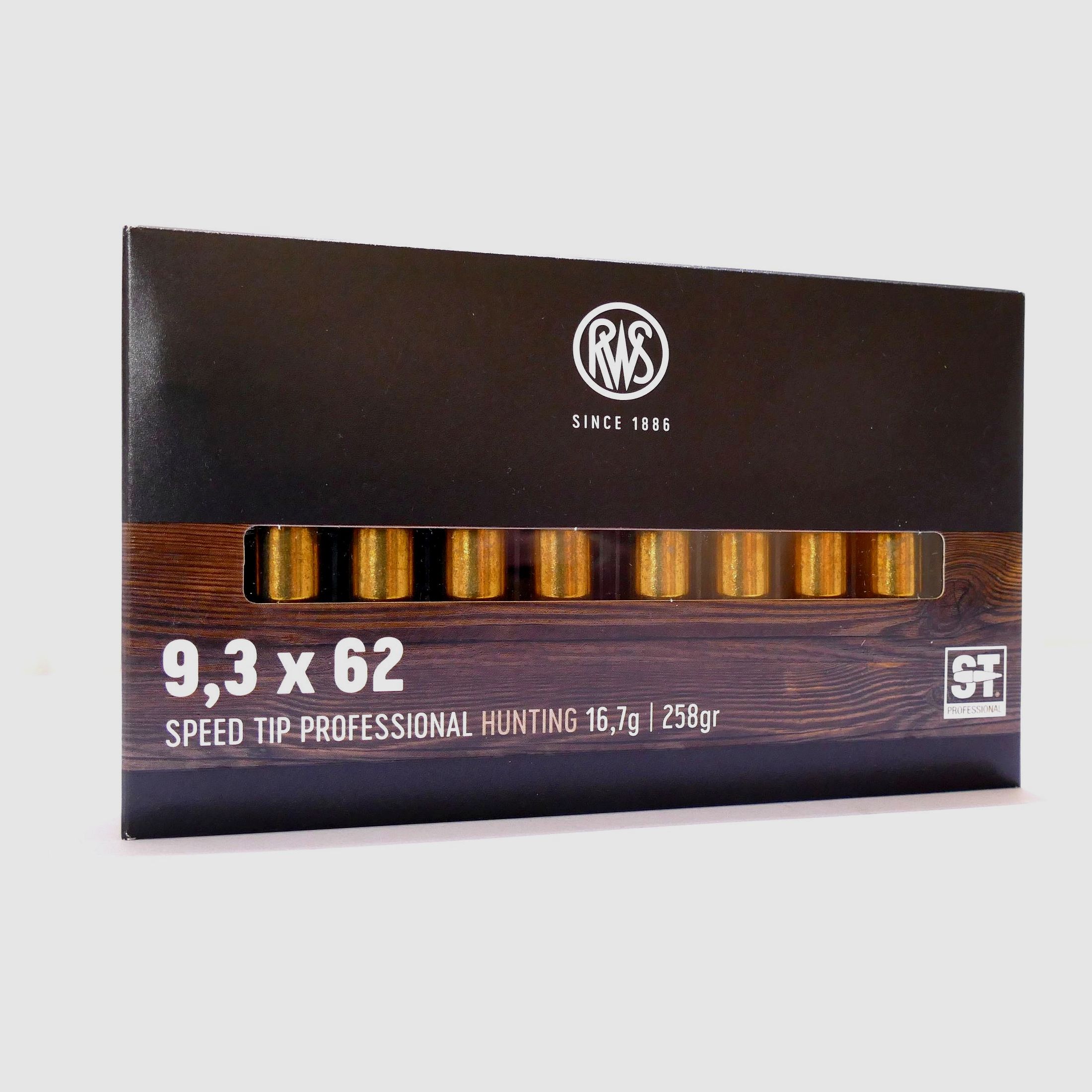 RWS 9.3X62 SpeedTip 16.7g/258grs Rifle Cartridges