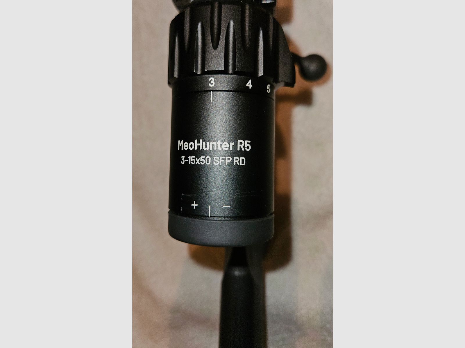 Savage 25 Walking Varminter M15x1 thread .22 Hornet with scope 3-15x50 reticle 4c