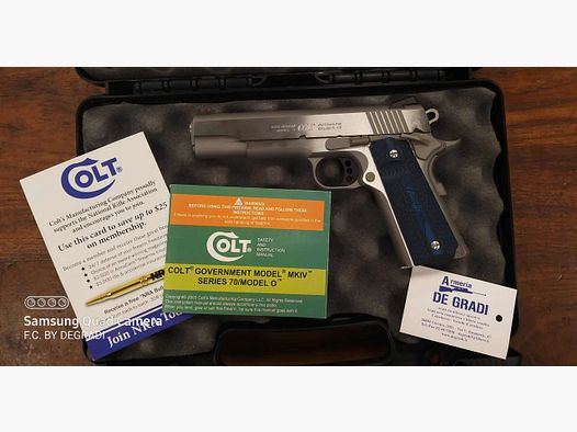 COLT GOVERNMENT COMPETITION SERIES 45 AUTO