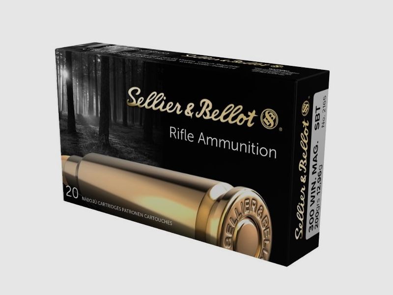 .300 Win. Mag. Sellier & Bellot SBT GameKing 200grs., Bild 1 von 2