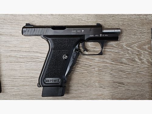 Rarity: Heckler & Koch P7 M13 (1994) – Top condition – 3 magazines – Manufacturer's box