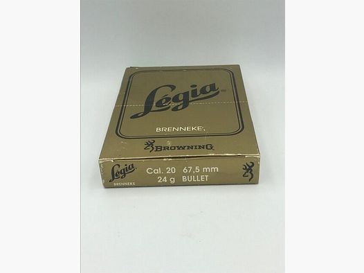 Browning Legia Schrotmunition 20/67.5 24g Brenneke