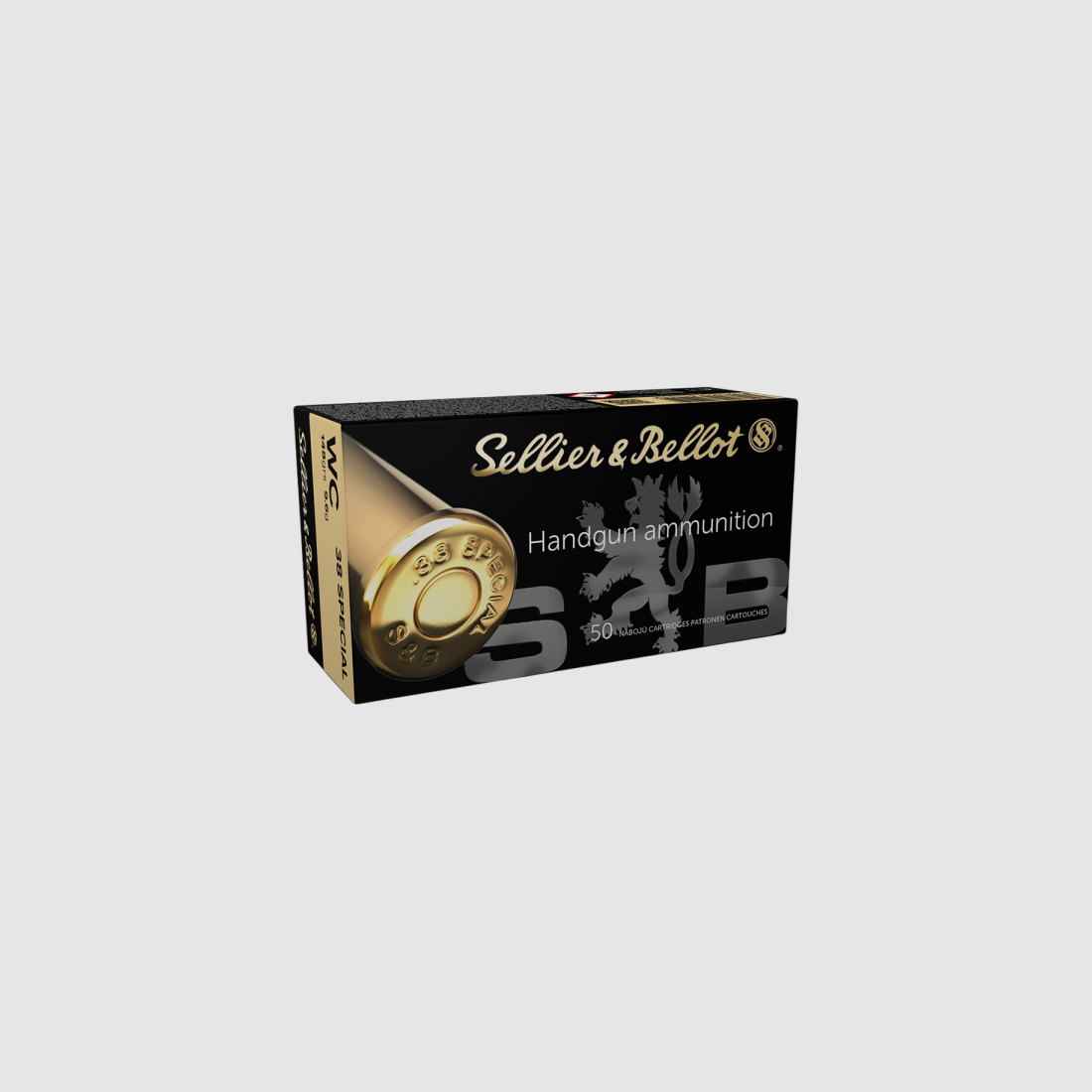 Sellier & Bellot WC 148gr .38 SPL (50 Stuks), afbeelding 2 van 2
