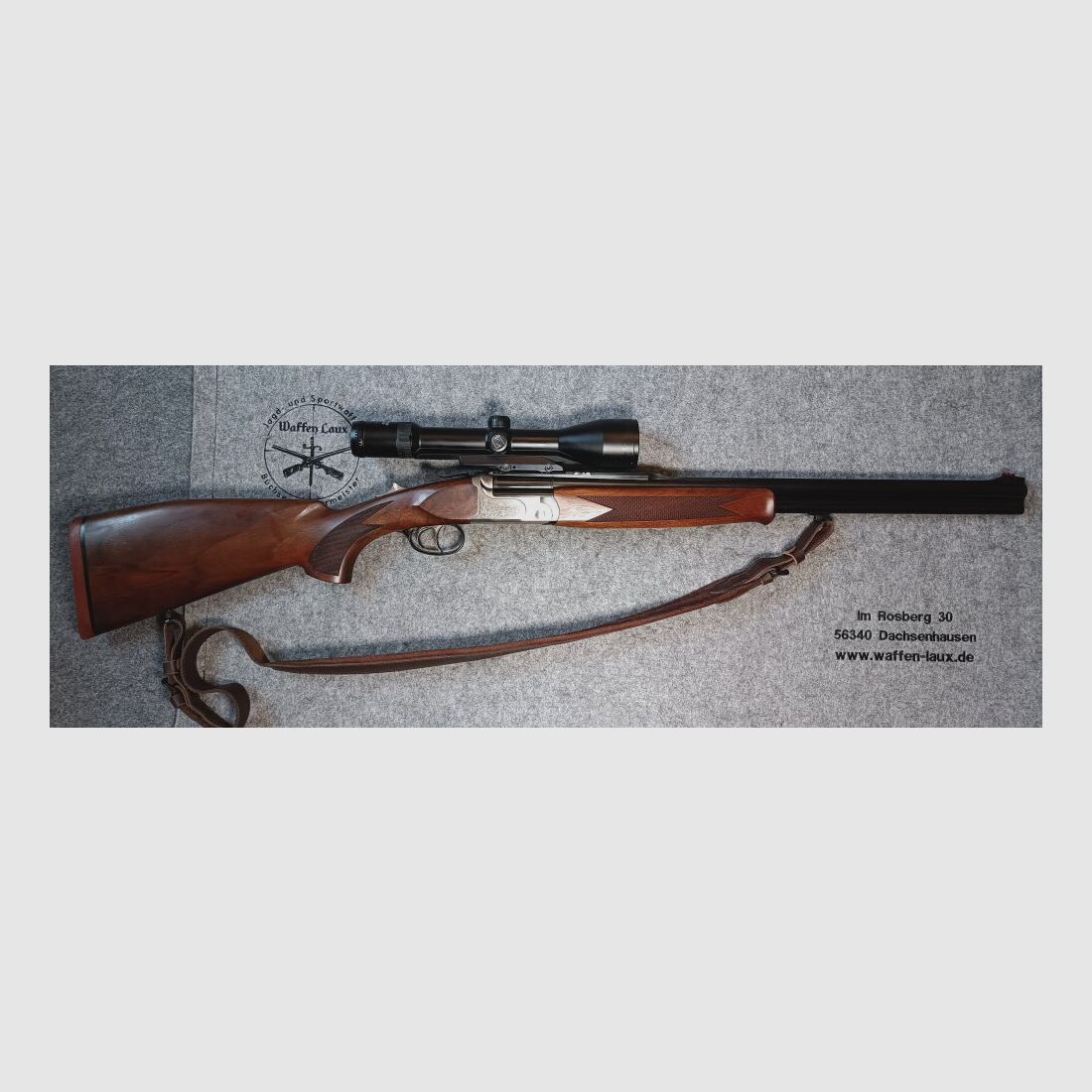 Antonio Zoli Model Corona Frankonia Zeiss Diavari VM 2.5-10x50 V* LP