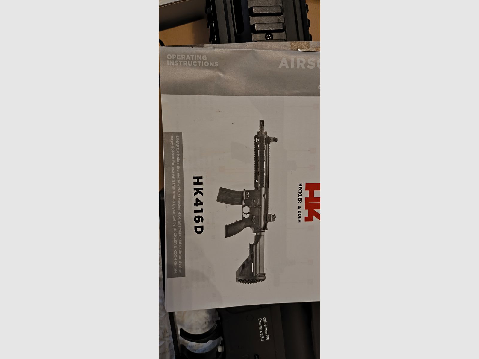 Softair Gewehr und Pistole Set 