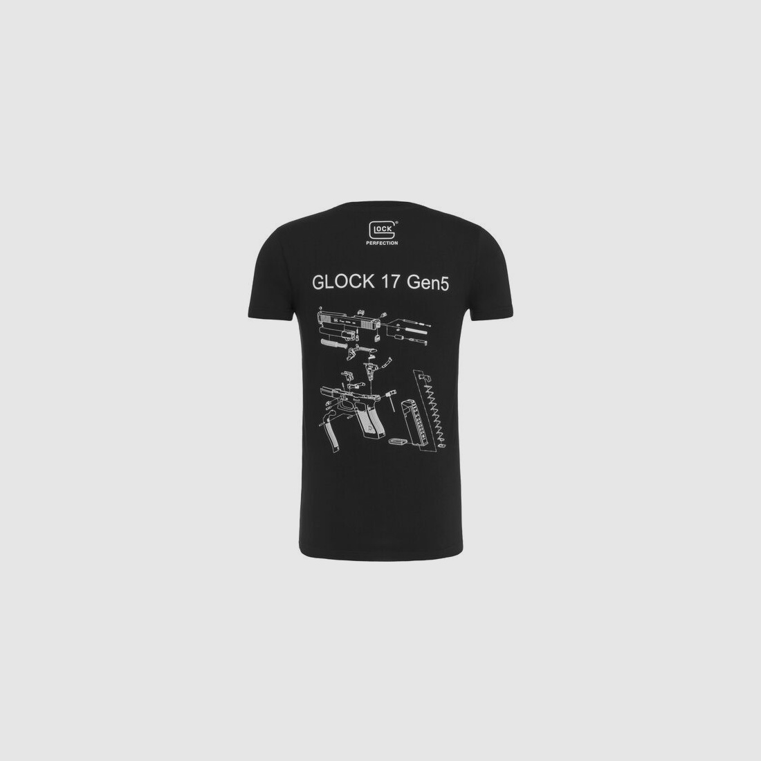 Glock Glock T-Shirt Engineering Gen5 - Short Sleeve Men's