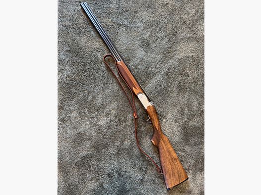Beretta Bockdoppelflinte Kaliber 20/76 – sehr guter Zustand – inkl. Lederriemen