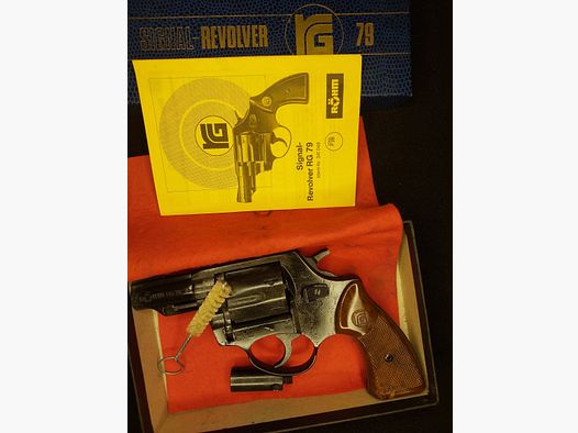 Röhm RG79 revólver de detonación niquelado (PTB 341) Rg 79 OVP