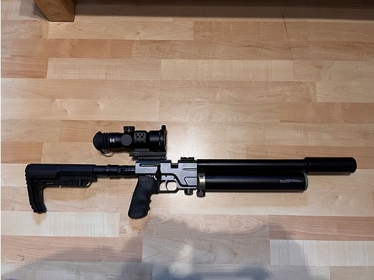 Luftgewehr AEA HPMAX F-Serie inkl. Schalldämpfer und Element Zielfernrohr