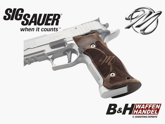 Sig Sauer Mastershop P226 X-Series PPC Griffschalen Nussbaum verlängert X-Six / X-Five / X-Short