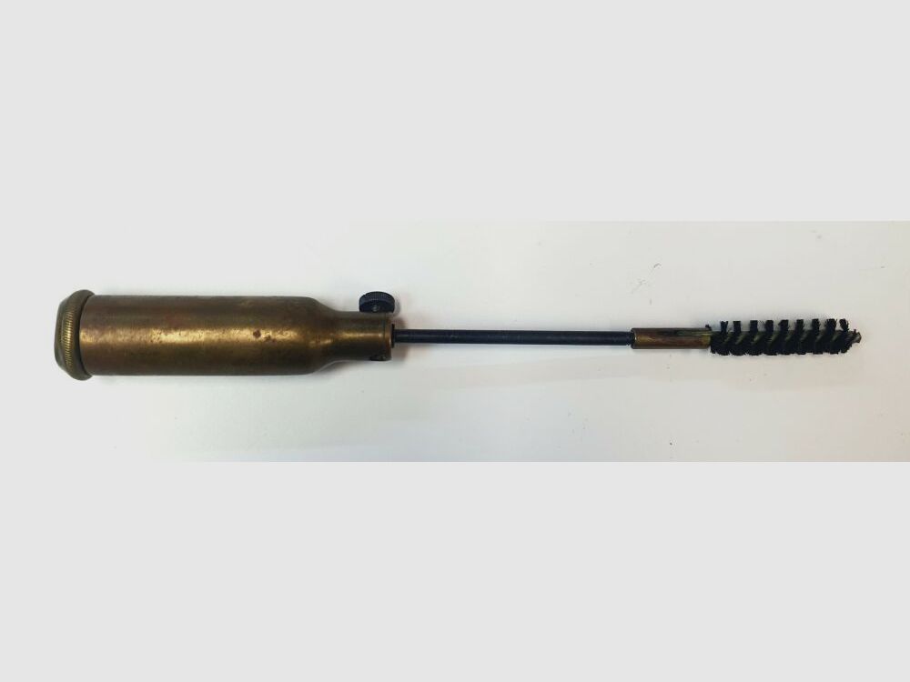 WFN Schweiz Orignal Schweizer Putzzeug für Pistole Model 1882, Messinghülsen