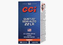 CCI .22 lfB. CCI Quiet LRN 40 grs - 50 St