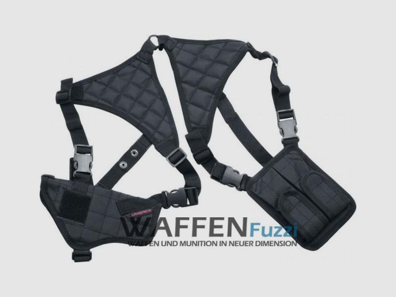 Schulterholster aus Nylon für großkalibrige Pistolen und Revolver