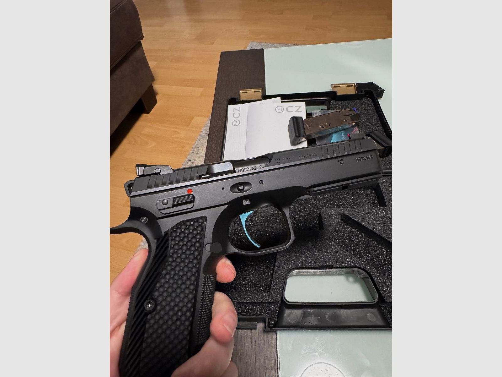 CZ Shadow 2 SA 9mm Luger gepflegt.