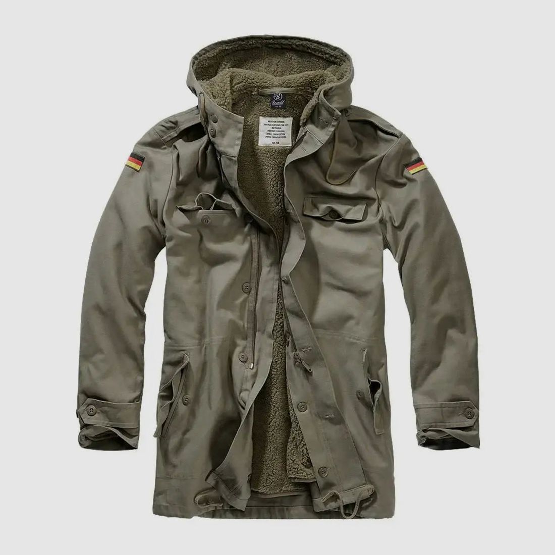 Brandit Brandit Parka Bundeswehr Flag - Oliv / 48