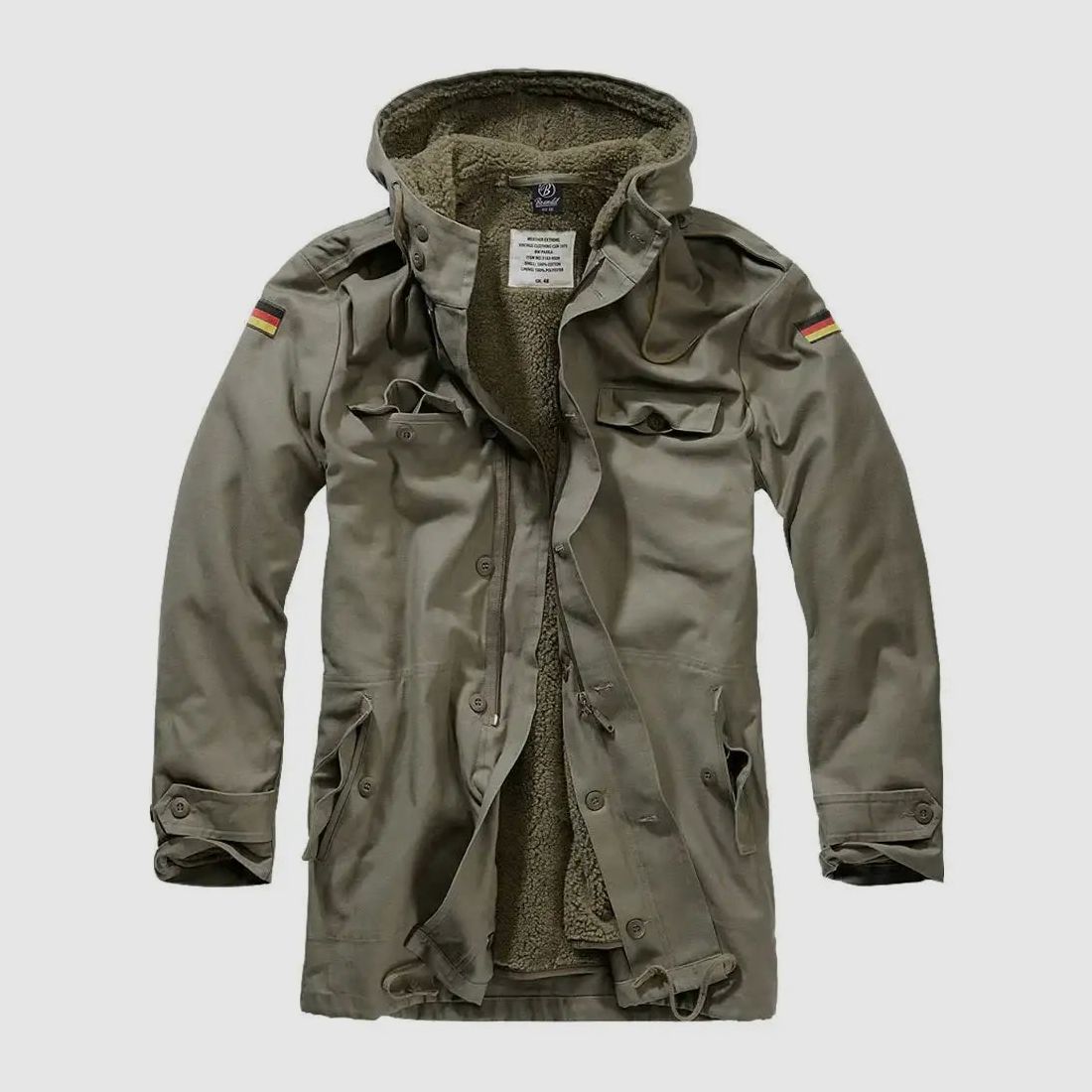 Brandit Parka Bundeswehr Flag - Olive / 46