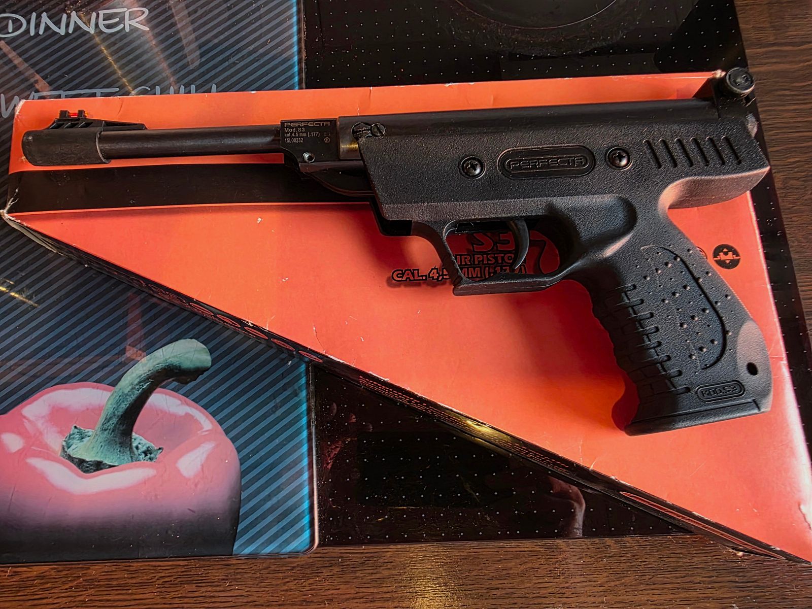 Pistola de aire perfecta 4,5mm