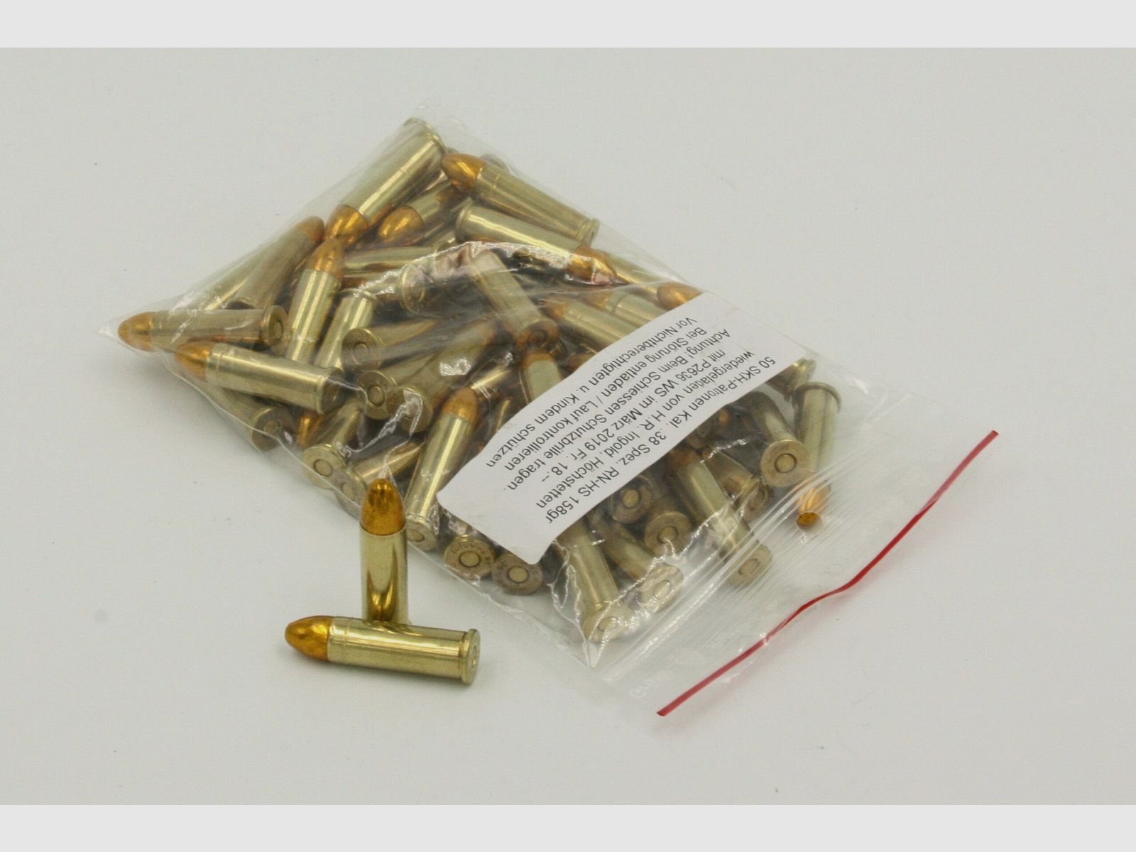 SKH, 38 Spec., HS-RN, 158 gr., 50 Stk.