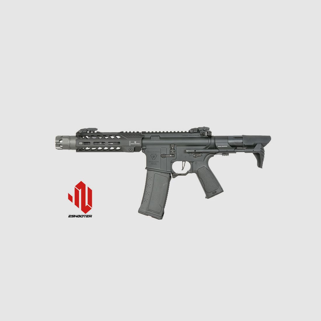Strike Industries 7" Raiders CQB S-AEG mit Eshooter ETU