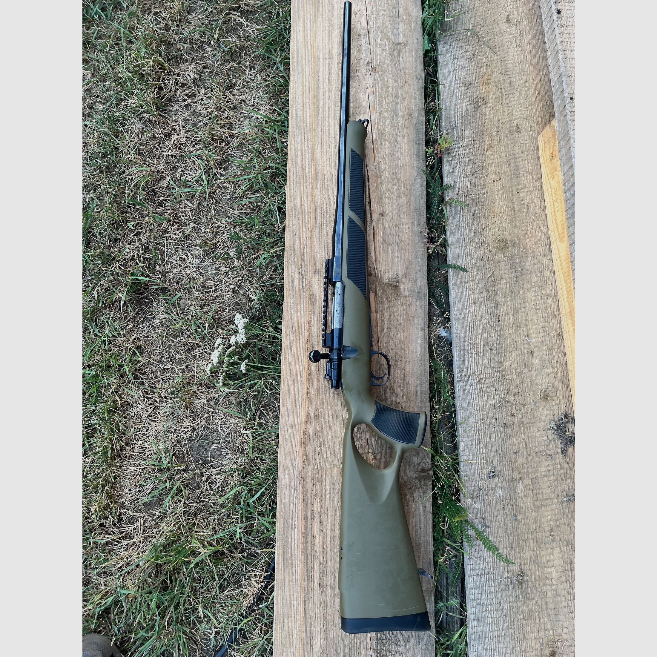 9,3x62 repeater z kolbą z otworem