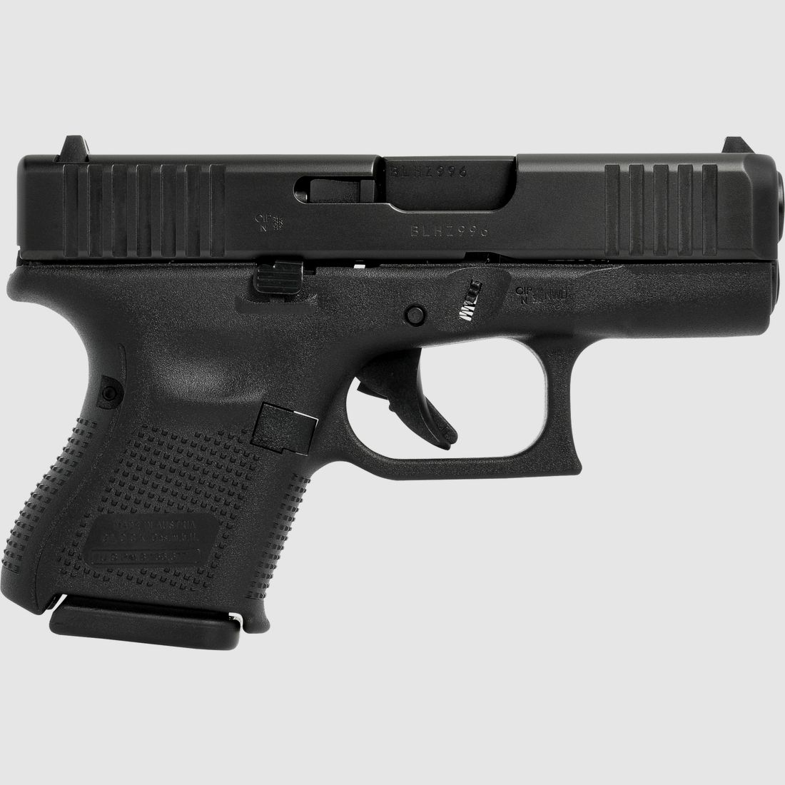 Glock Pistole G27 Gen5 FS .40 S&W 3,43″ / 87 mm 9+1, Subcompact