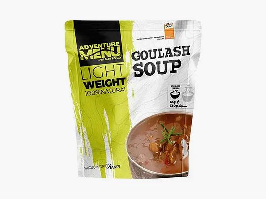 Adventure Menu Adventure Menu Lightweight Gulaschsuppe