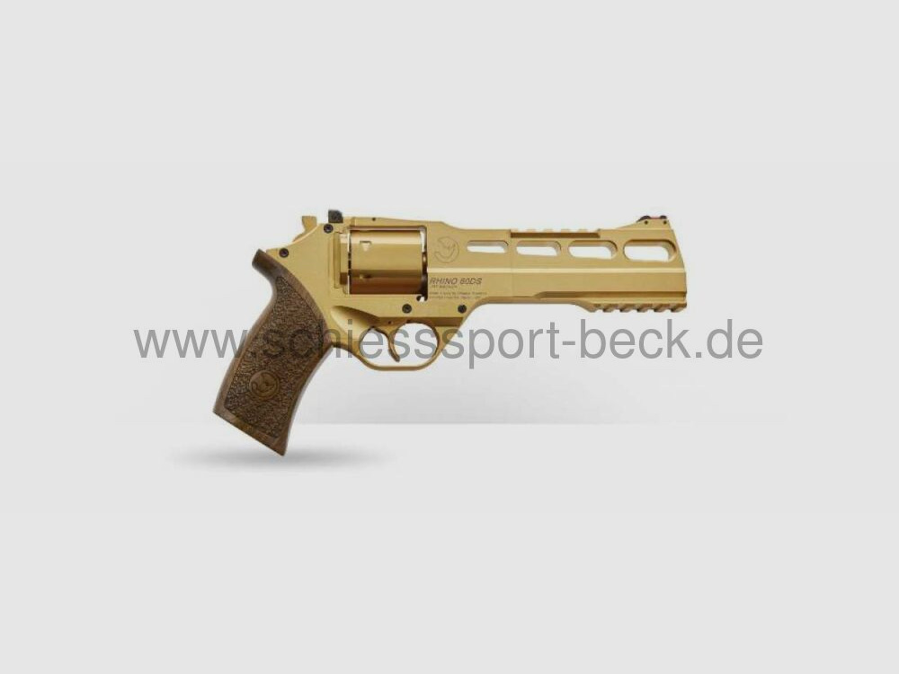 Chiappa Rhino Revolver 60DS (Gold PVD) 357MAG/6"BBL